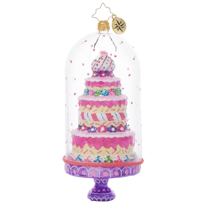 Back image - Confectionary Cloche - (Cake ornament)