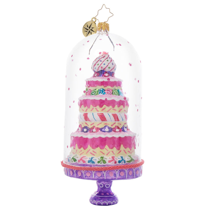 Front image - Confectionary Cloche - (Cake ornament)