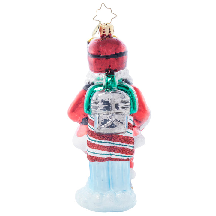 Back image - Santa's Hydro Holiday - (Santa ornament)