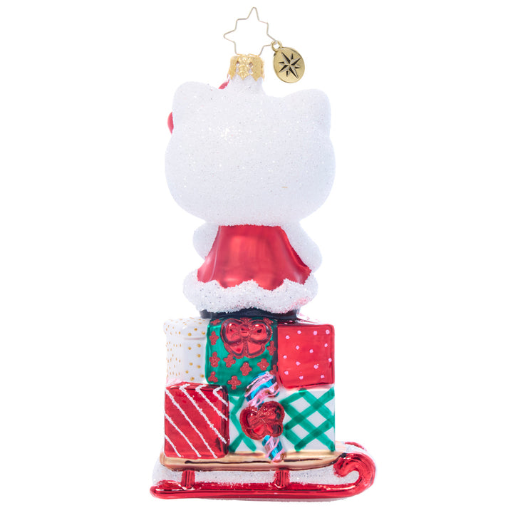 Back image - Happy Holidays from Hello Kitty - (Hello Kitty ornament)