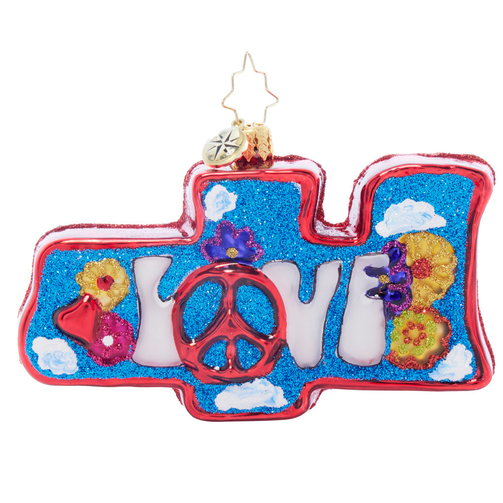 Back image - Beatles Union Jack Love - (The Beatles ornament)