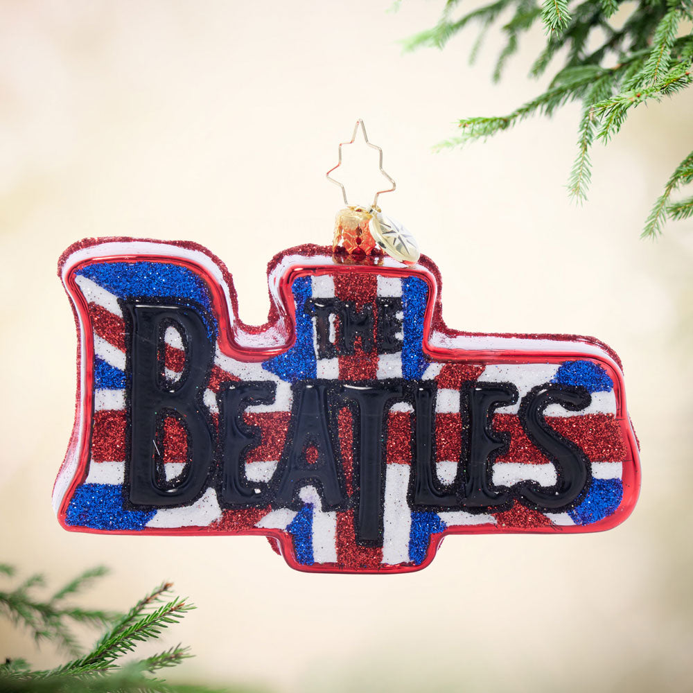 Beatles Union Jack Love – Christopher Radko