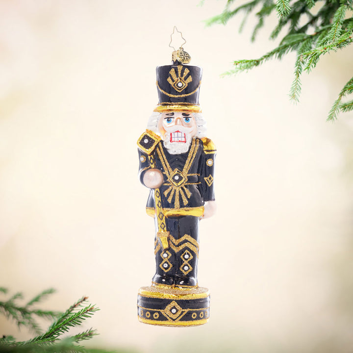 Front image - Art Deco Nutcracker - (Nutcracker ornament)