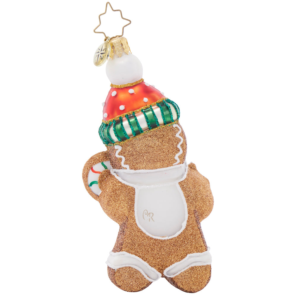 Back image - Sweet Gingerbread Treat - (Gingerbread ornament)