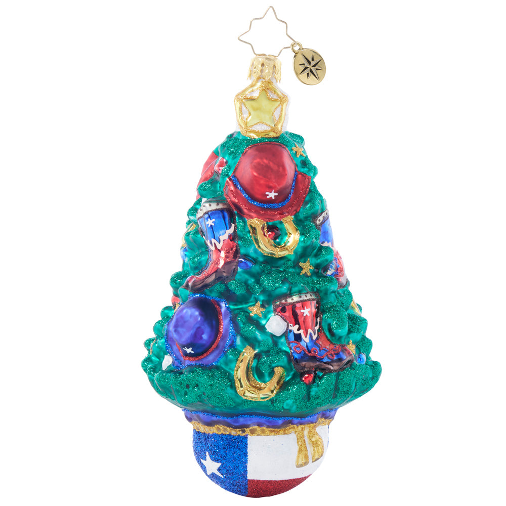 Front image - Texas Tannenbaum - (Christmas tree ornament)