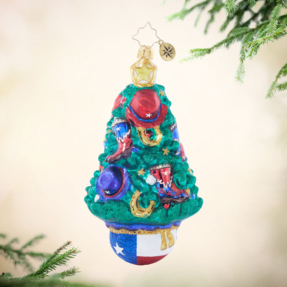 Front image - Texas Tannenbaum - (Christmas tree ornament)