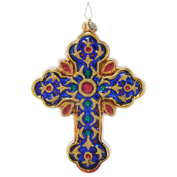 Back image- Sacred Season Cross - (Religious ornament)