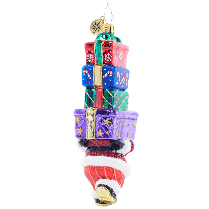 Back image - Gifts Galore for 2024 - (Dated Santa ornament)