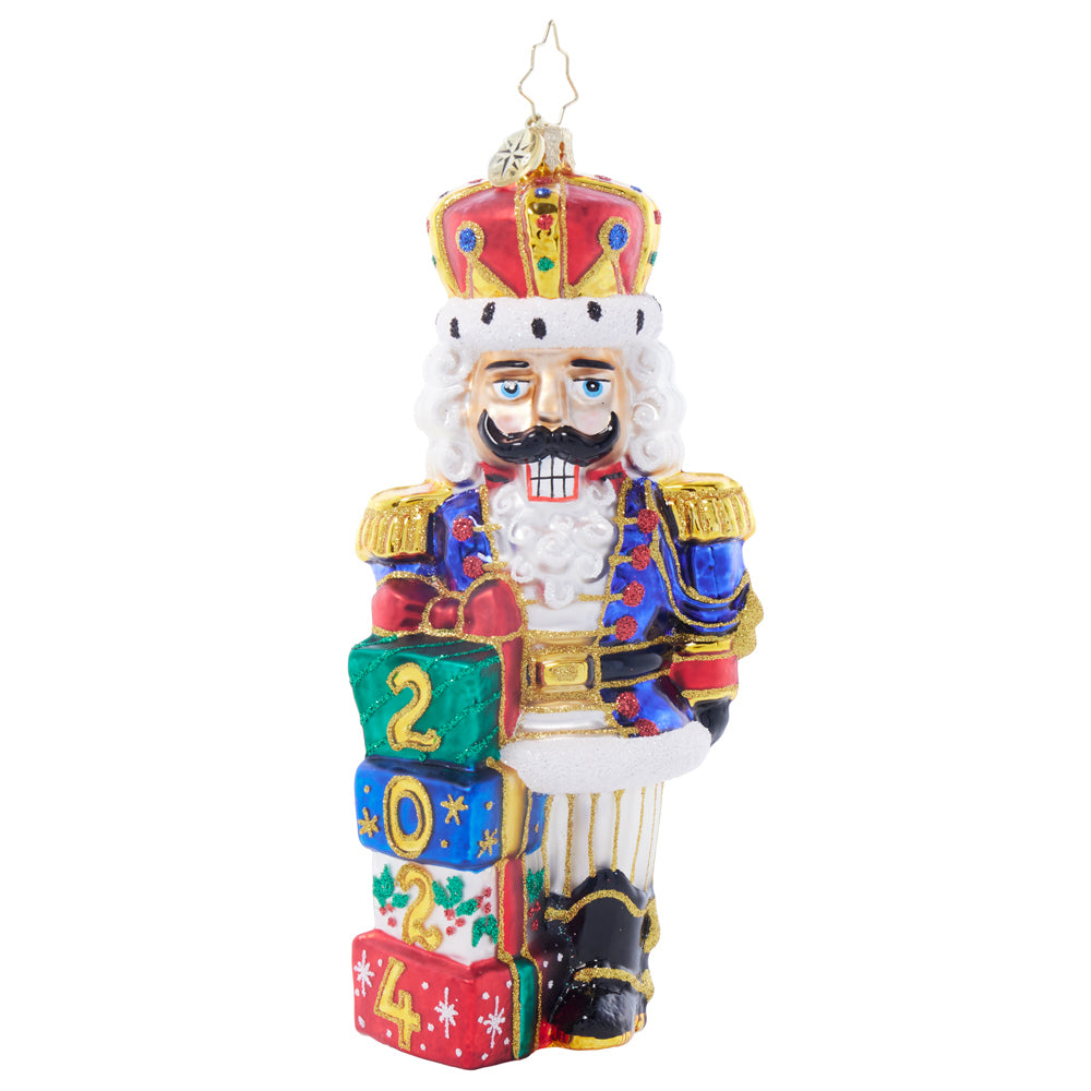 Front image - Royal Gift Guardian 2024 - (Dated Nutcracker ornament)