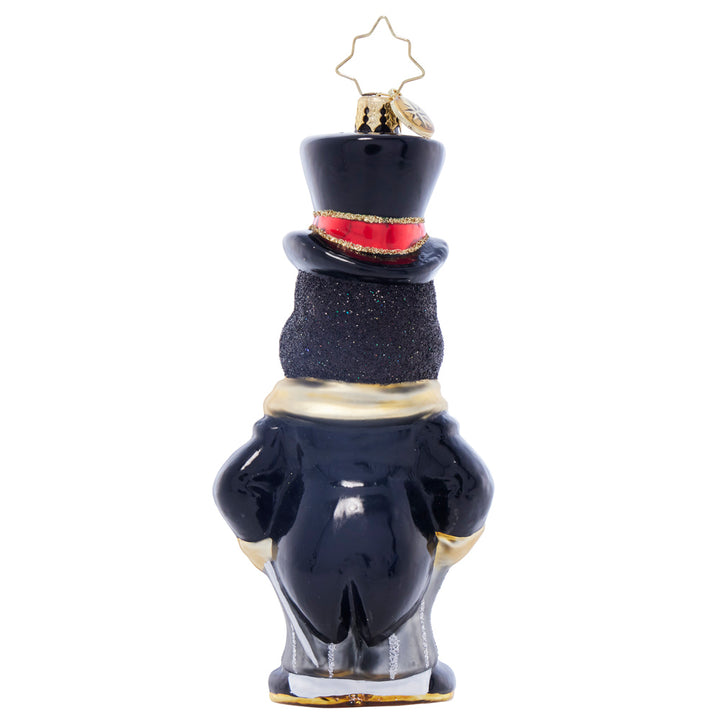 Back image - Posh Penguin Pal - (Penguin ornament)