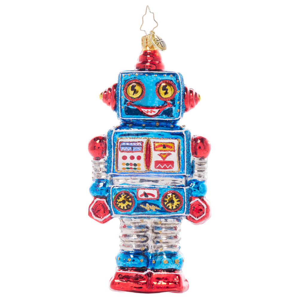 Front image - Seasonal Spark - (Robot ornament)