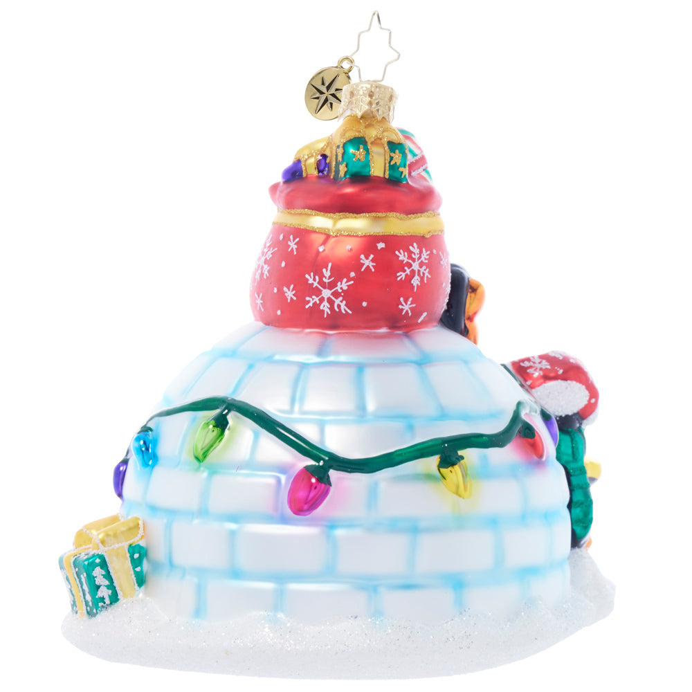 Back image - Chilly Igloo Rescue - (Penguin ornament)