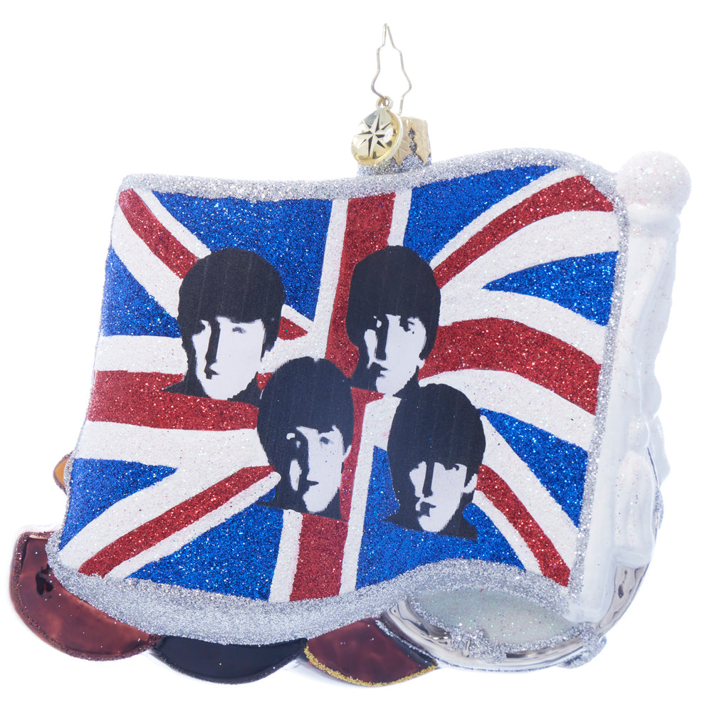 Back image - Fab Four's Union Jack Serenade - (The Beatles ornament)