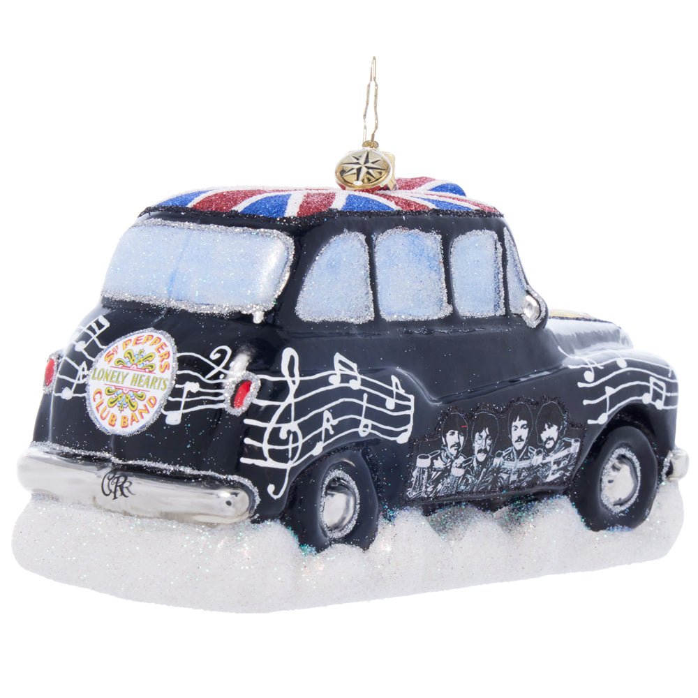 Back image - A British Invasion Holiday Ride- (The Beatles ornament)