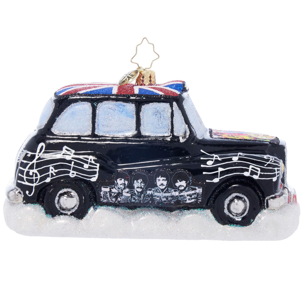 Side image - A British Invasion Holiday Ride- (The Beatles ornament)
