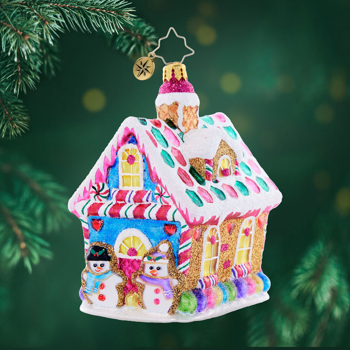 Front image - Candy Coated Cottage - (House ornament)