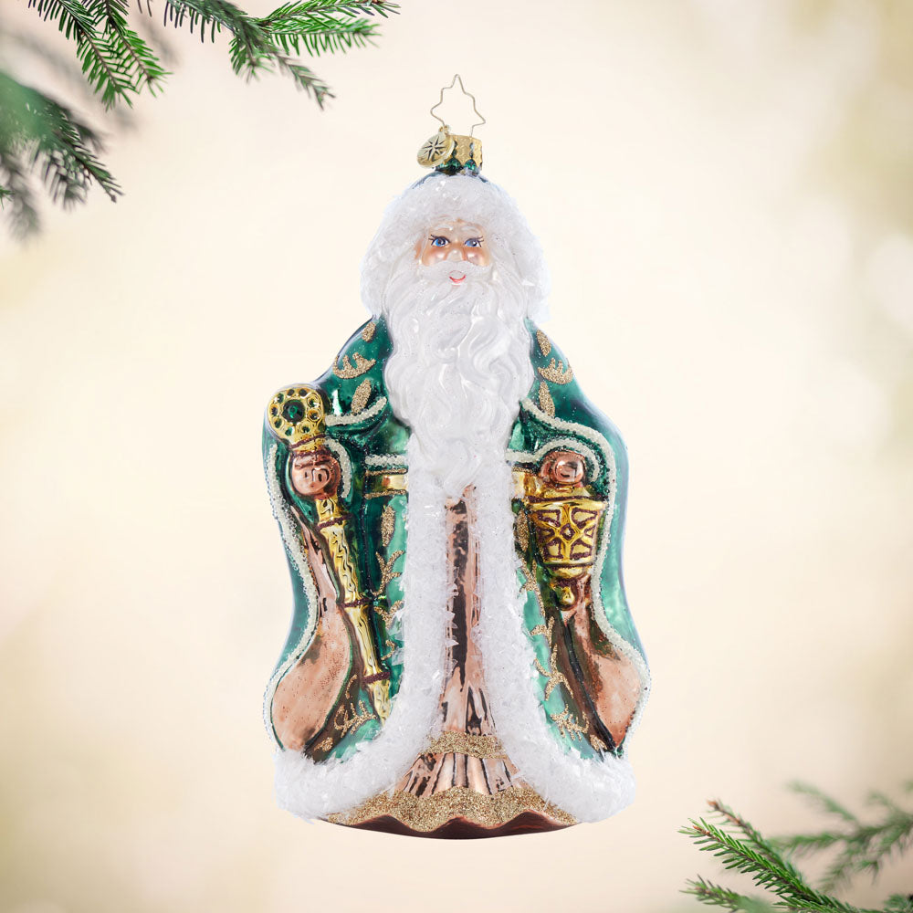 Front image - Emerald Isle Kris Kringle - (Santa ornament)