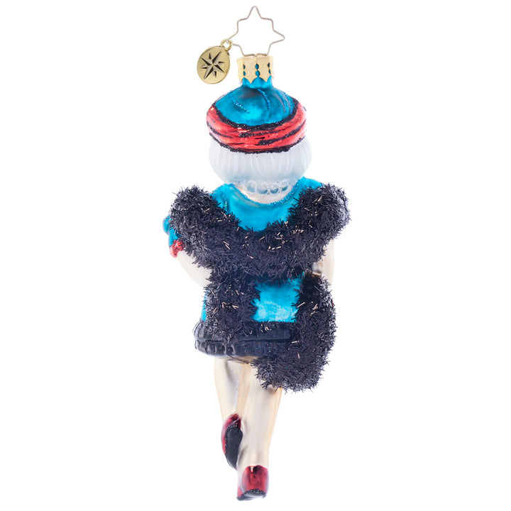 Back image - Fabulous Flapper Christmas - (Flapper ornament)