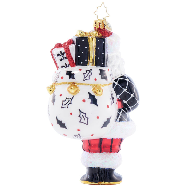 Back image - Santa's Jolly Treasures - (Santa ornament)
