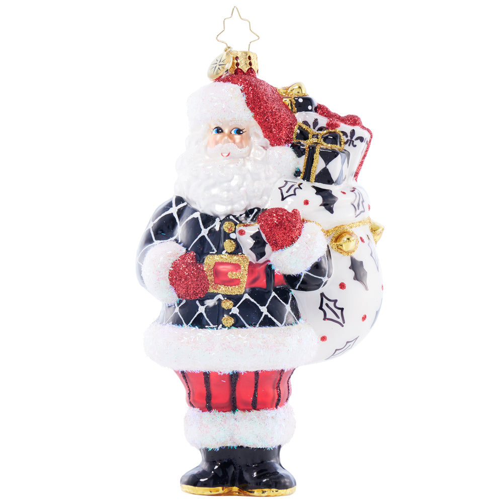Front image - Santa's Jolly Treasures - (Santa ornament)