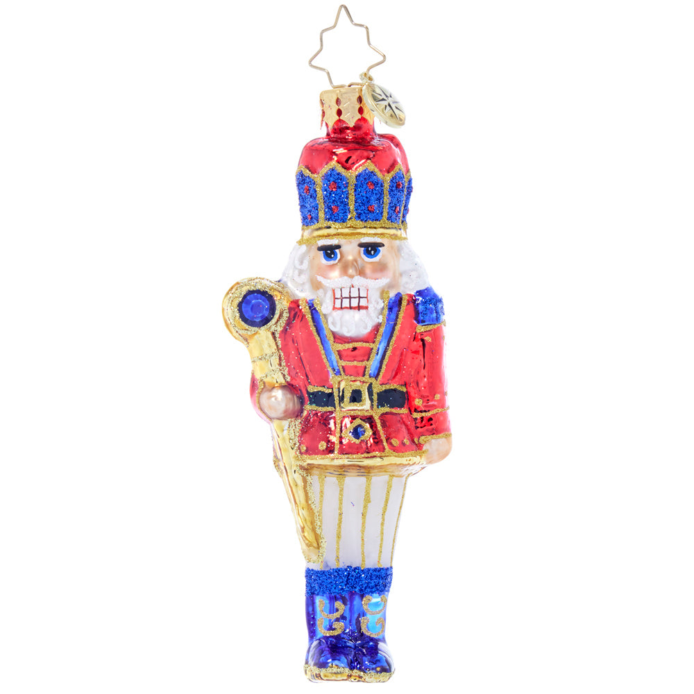 Front image - Noble Sentry - (Nutcracker ornament)