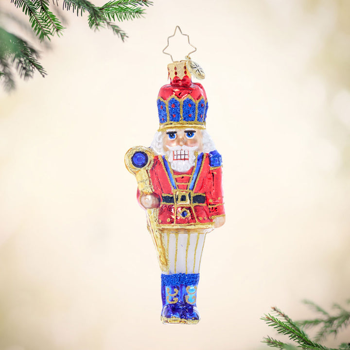 Front image - Noble Sentry - (Nutcracker ornament)