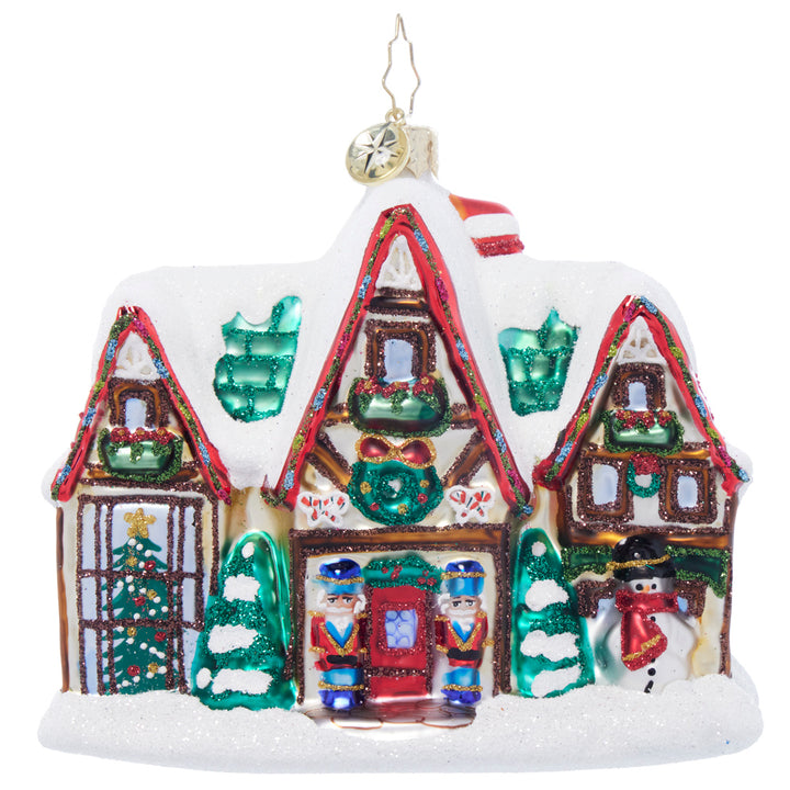 Front image - All Through the House - (House ornament)