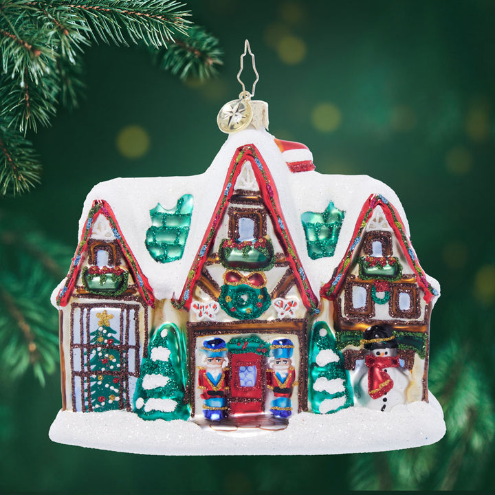 Front image - All Through the House - (House ornament)