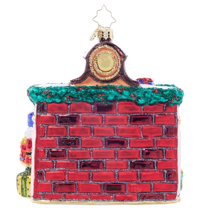 Back image - Stockings Hung with Care - (Fireplace ornament)