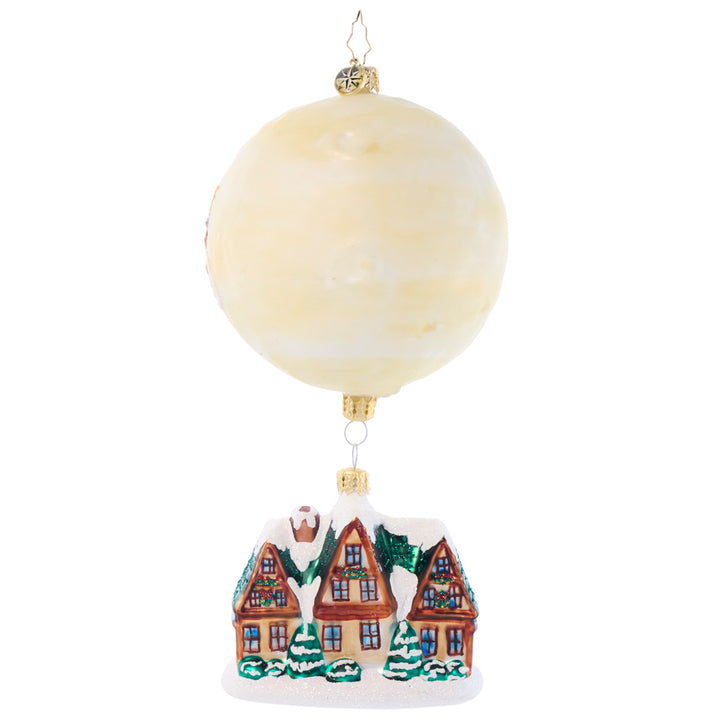 Back image - Happy Christmas To All - (Holiday scene ornament)