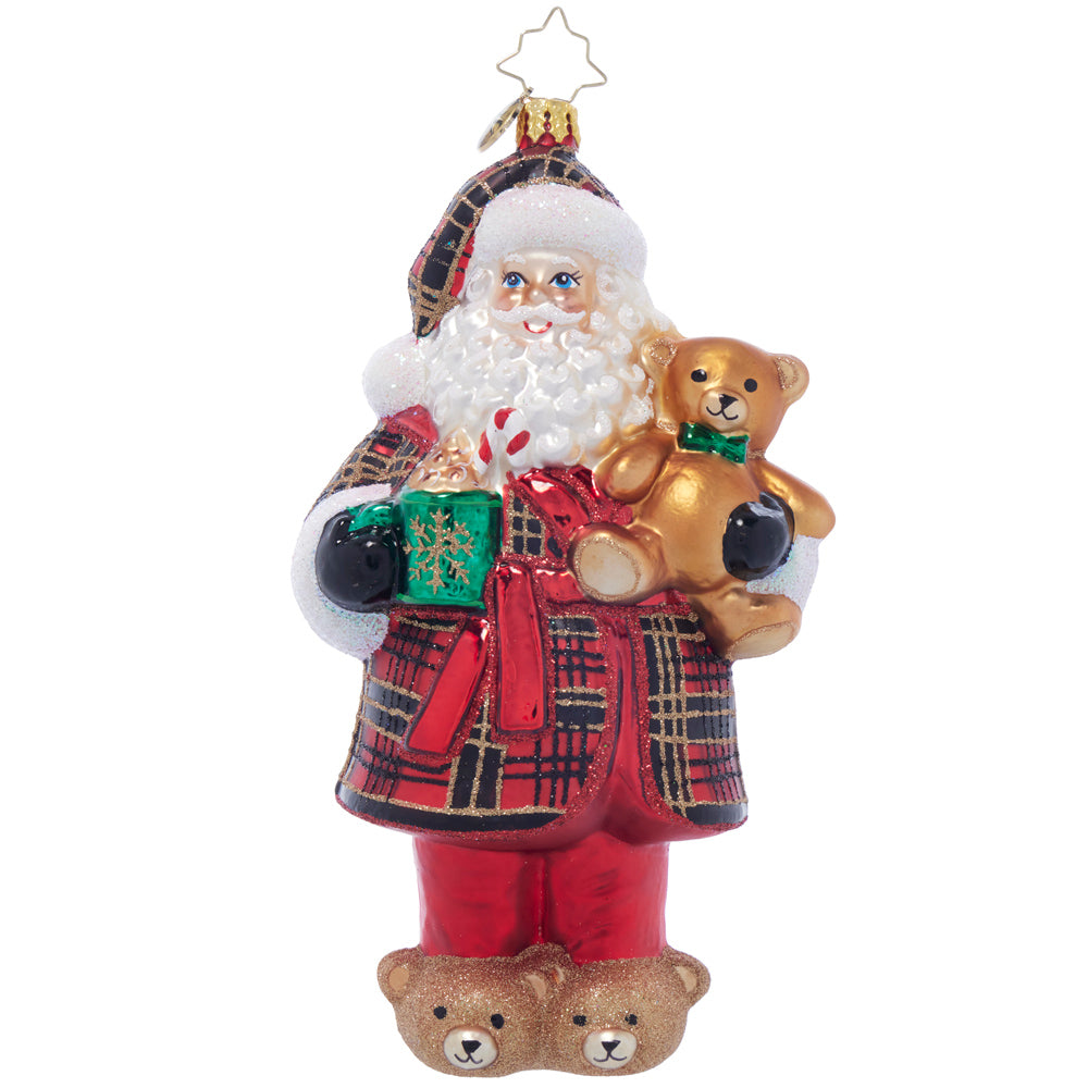 Front image - Sweet Slumber Treat - (Santa ornament)