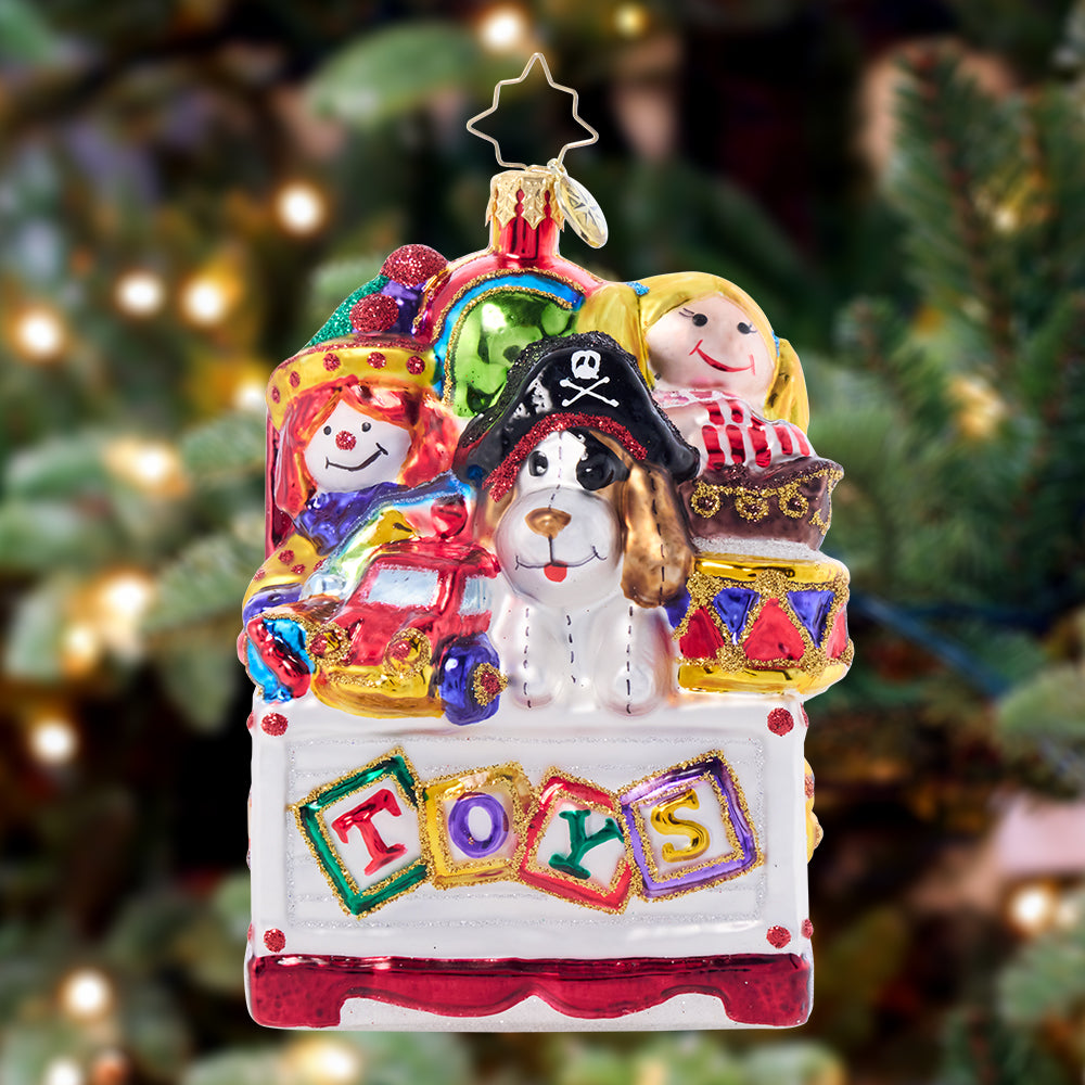 Front image - Kid's Room Treasure - (Toy box ornament)