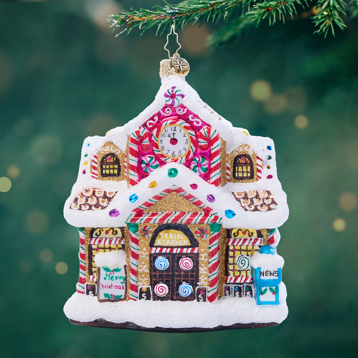 Front image - Sweet Tooth Station - (Train ornament)