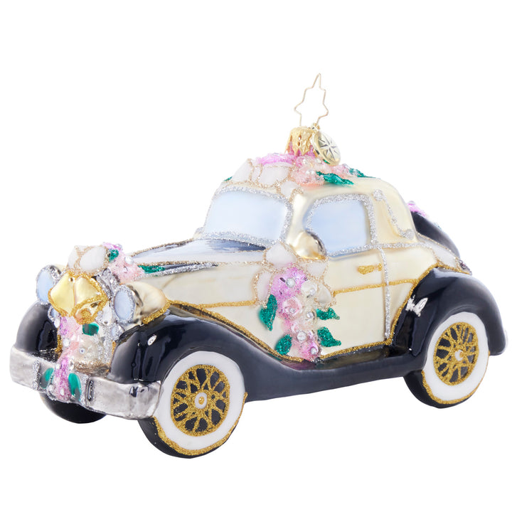 Front image - Wedding Day Wheels - (Wedding ornament)