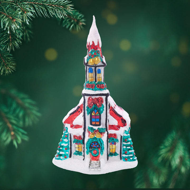 Front image - Holly Bell Chapel - (Chapel ornament)