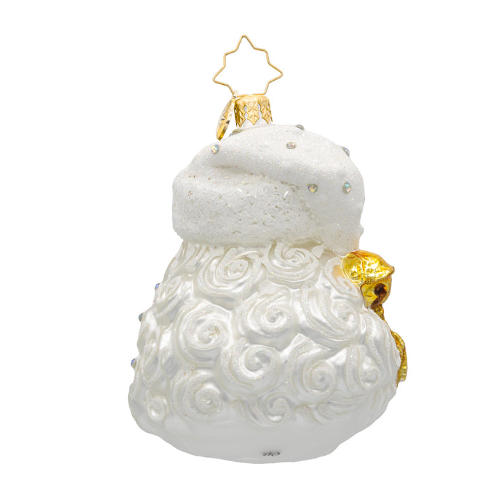 Back image - Birth Stone Santa October - (Santa face)