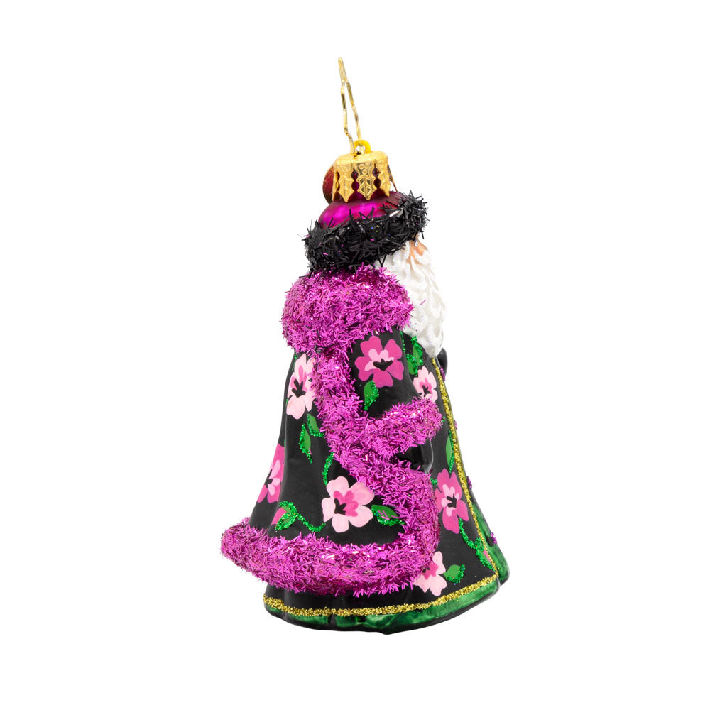 Midnight Blossom St. Nick Gem – Christopher Radko