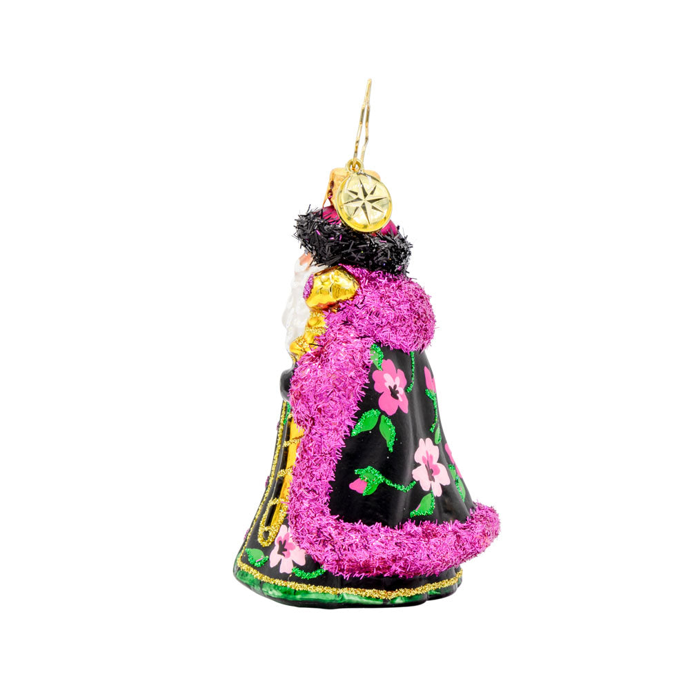 Midnight Blossom St. Nick Gem – Christopher Radko