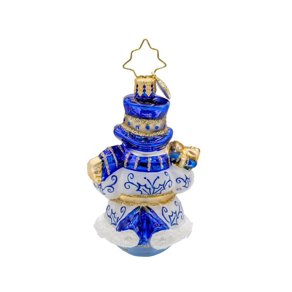 Charming Chinoiserie Snowman Gem – Christopher Radko