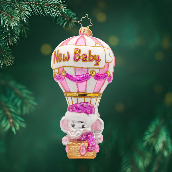 Baby Pink Balloon Adventure – Christopher Radko