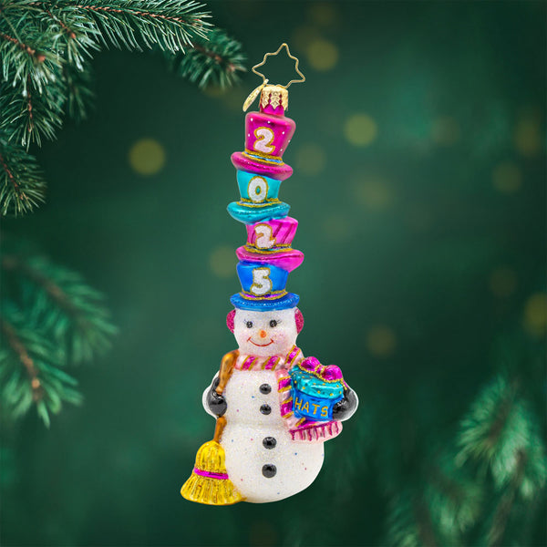 Hat-Tastic Snowman 2025 – Christopher Radko