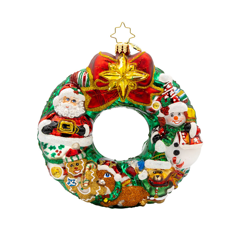 Jingle All The Way Wreath – Christopher Radko