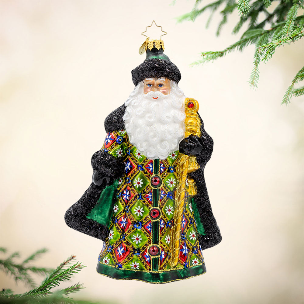 santa dressed in green The Opulent Noel upload-20250113-US Animated feature brings Santa Sleeveless Smocked Casual Midi Size:US 0P