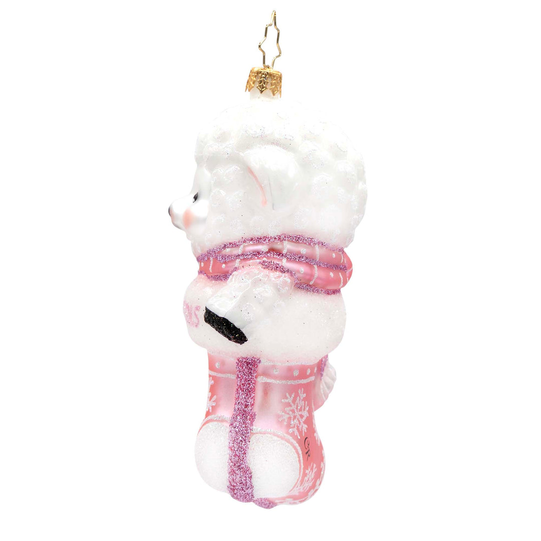 A Snowy Pink First Christmas