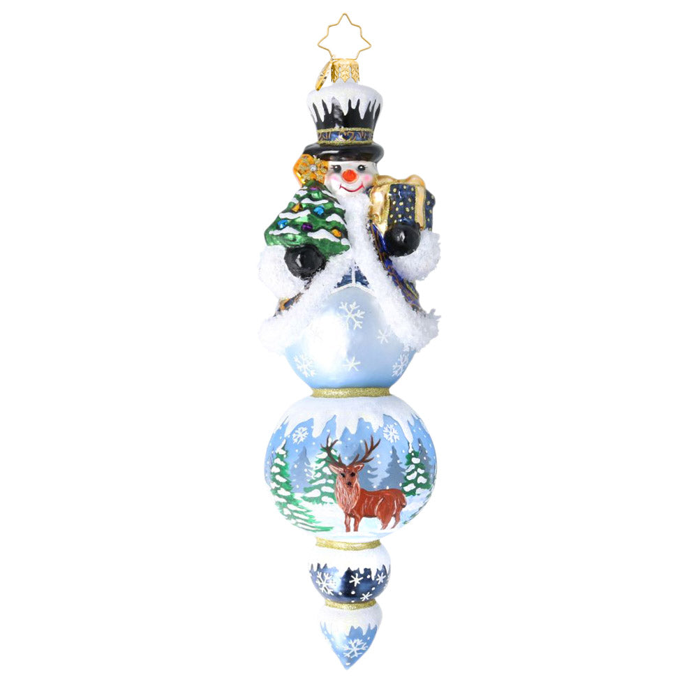 The Regal Snowman Drop