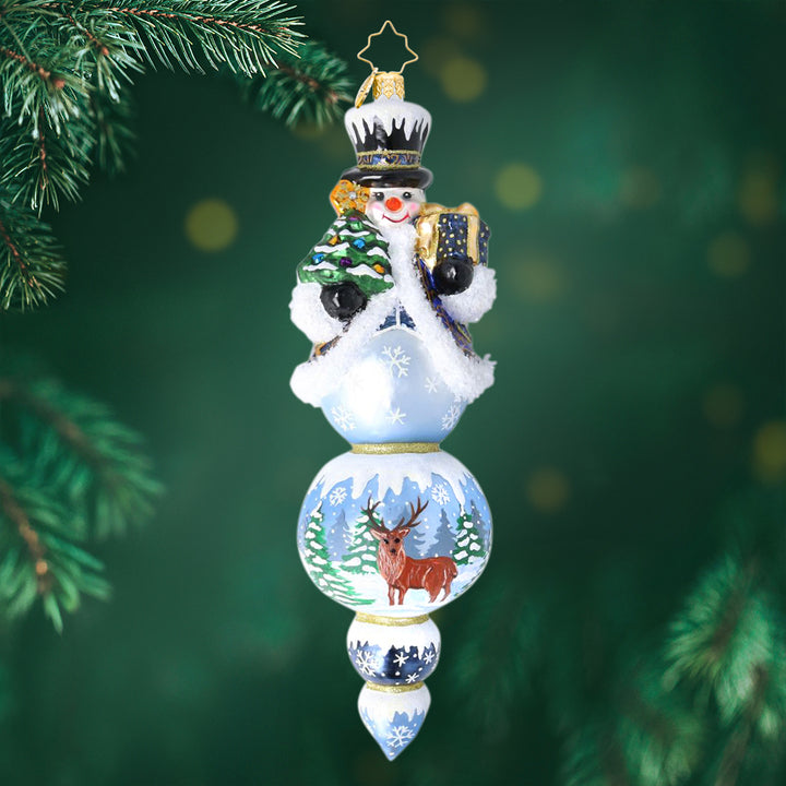The Regal Snowman Drop