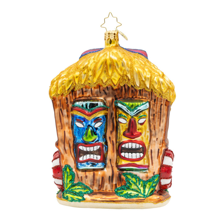 Tiki Bar Santa