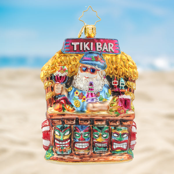 Tiki Bar Santa – Christopher Radko