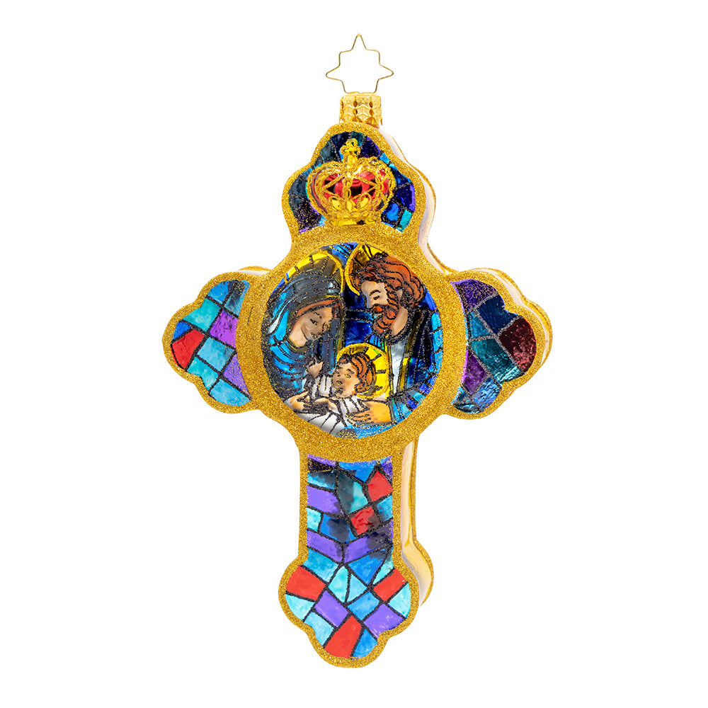 The Radiant Nativity Cross