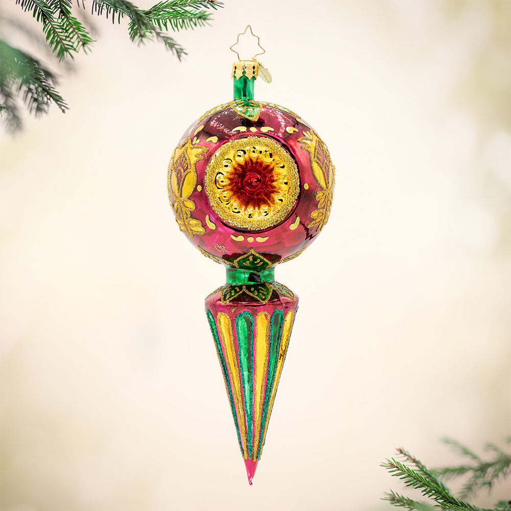 Golden Fluted Spire – Christopher Radko